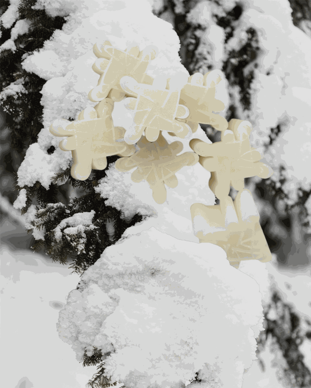 Frosted Waters Massage Wax Melts
