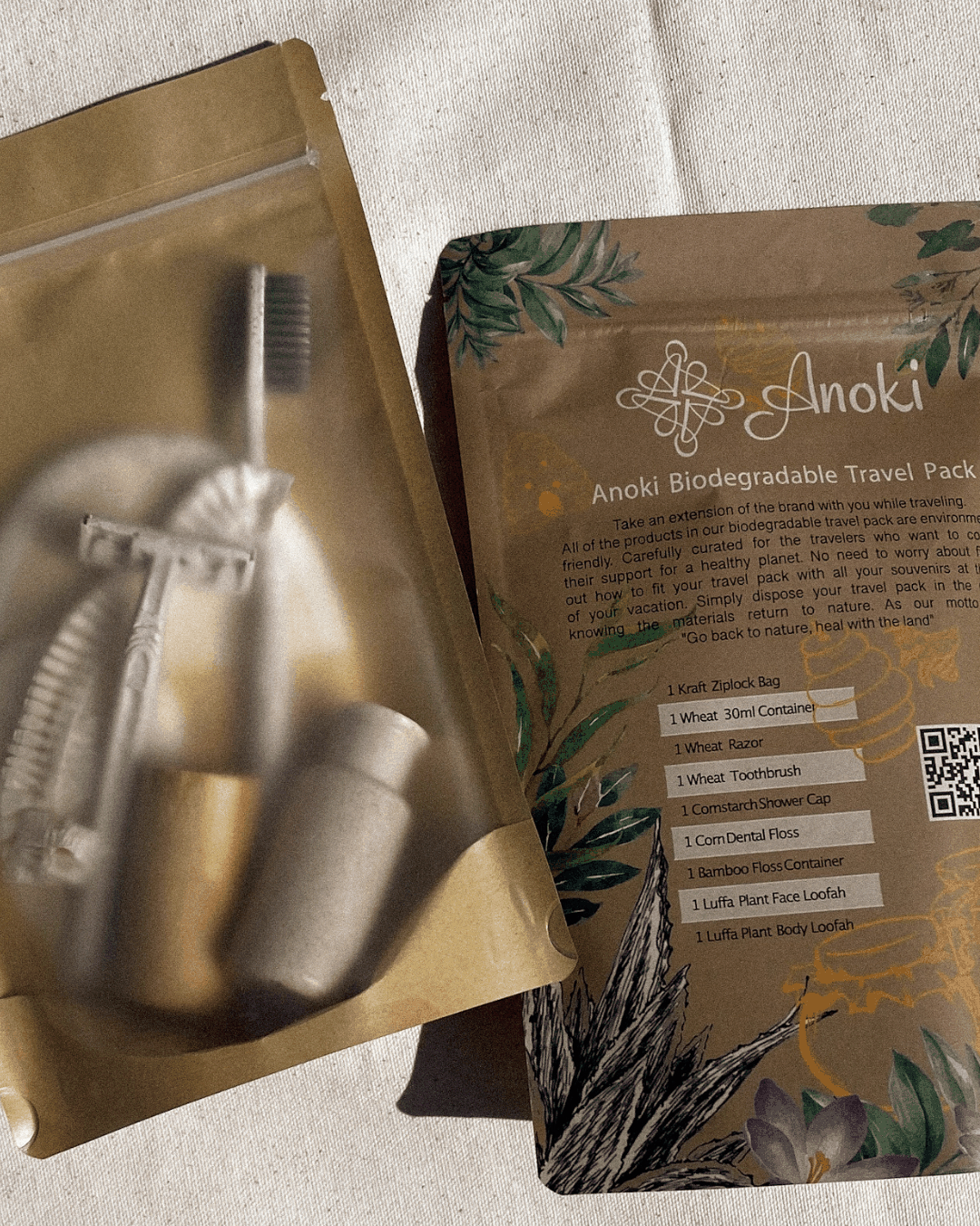 Biodegradable Travel Pack