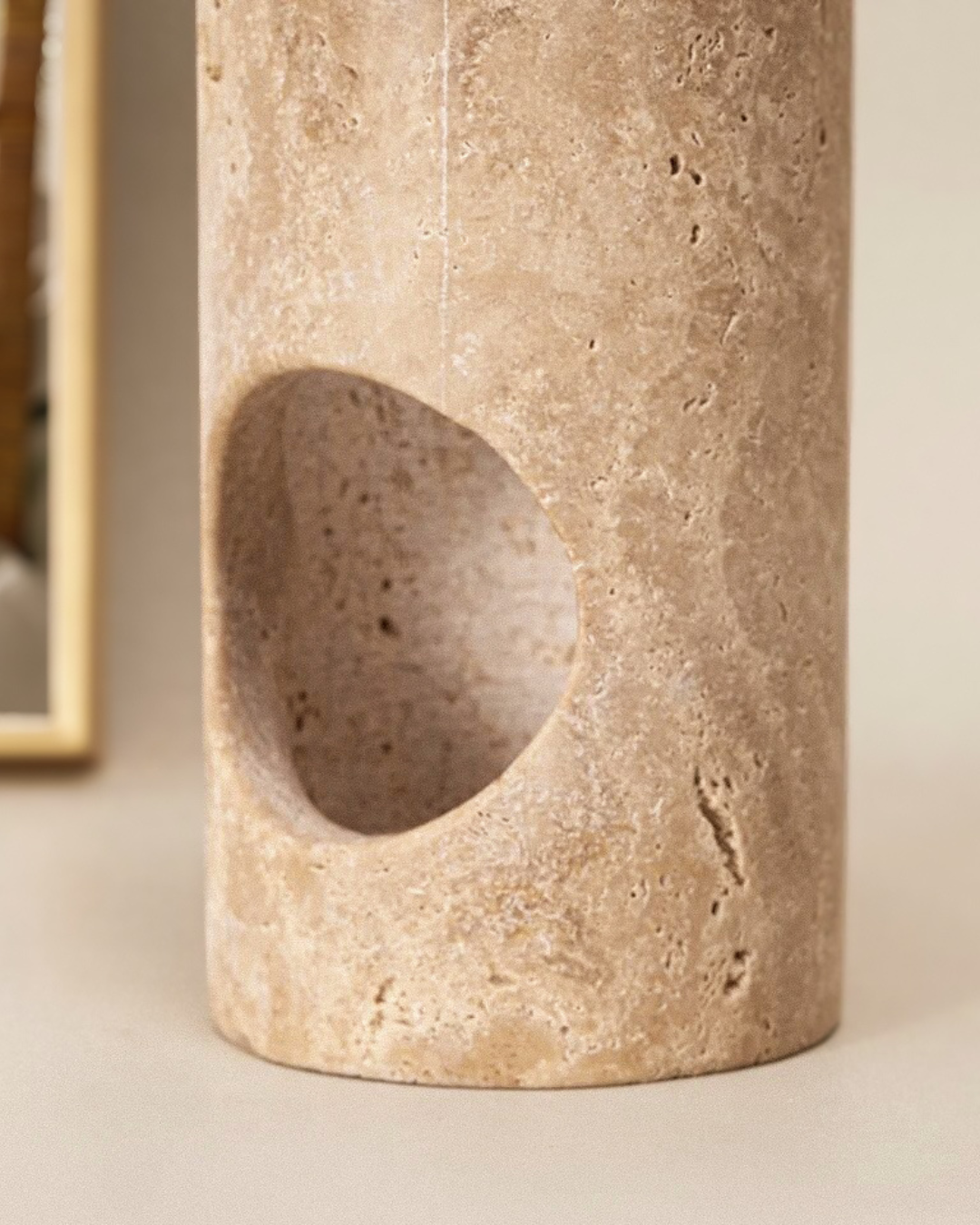 Travertine Wax Melt + Oil Burner