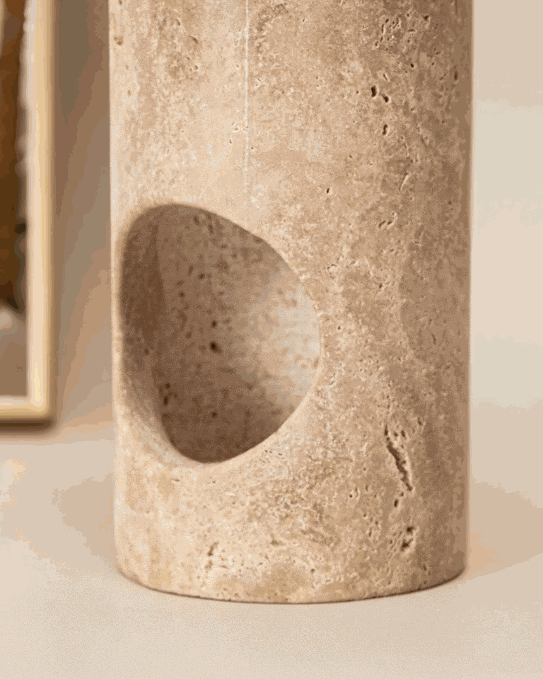 Travertine Wax Melt + Oil Burner - Anoki Beauty