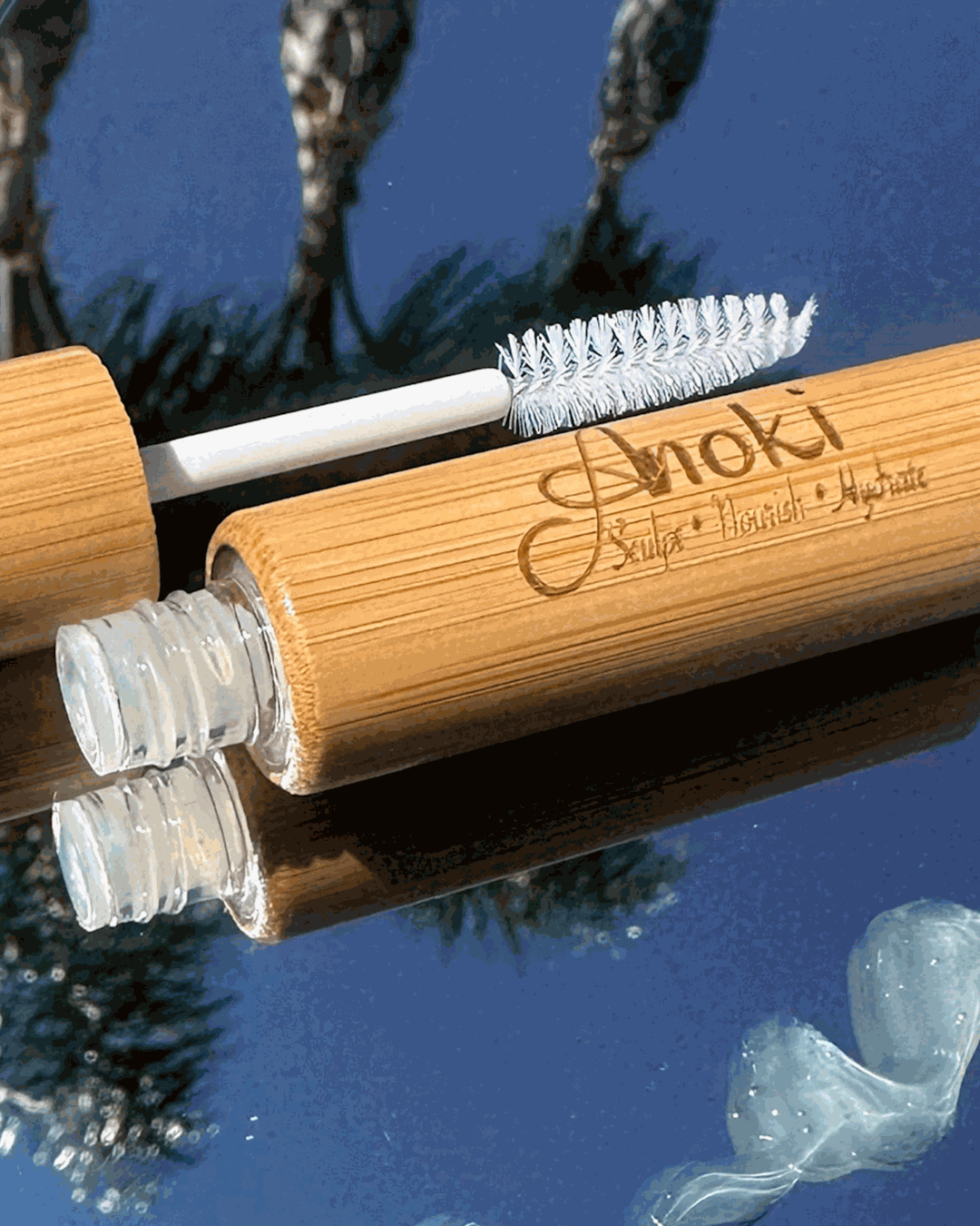 Clear eyebrow gel