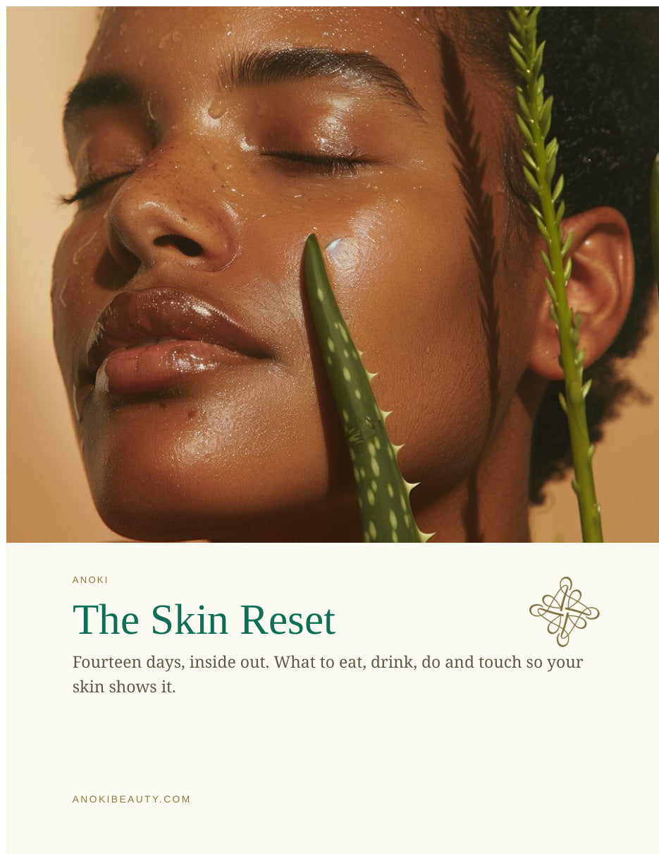 The Anoki Skin Reset 14 day guide cover