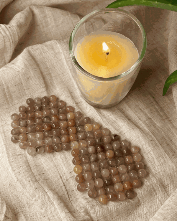 Natural Jade Stone Eye Mask - Anoki Beauty