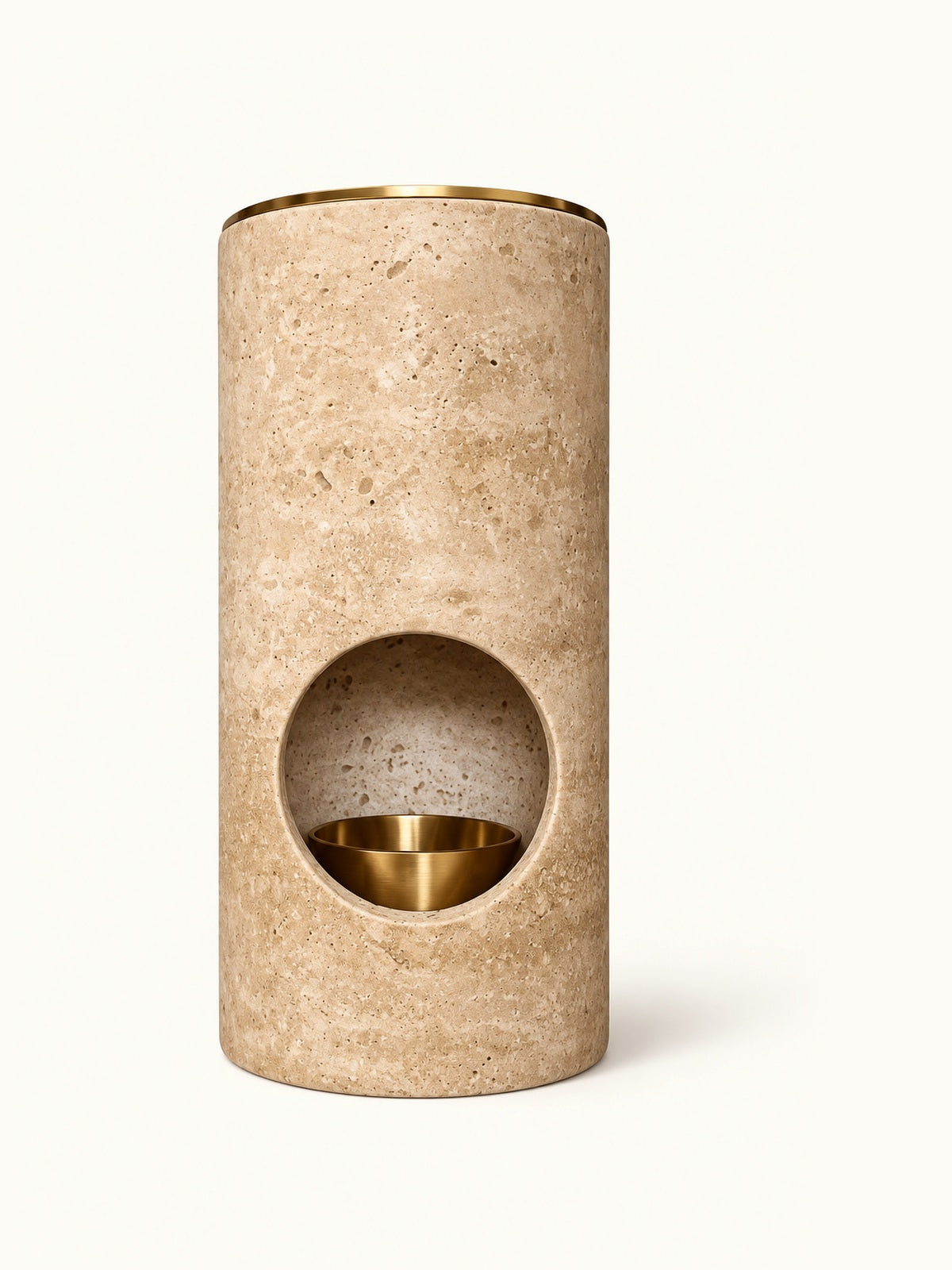 Travertine Wax Melt + Oil Burner