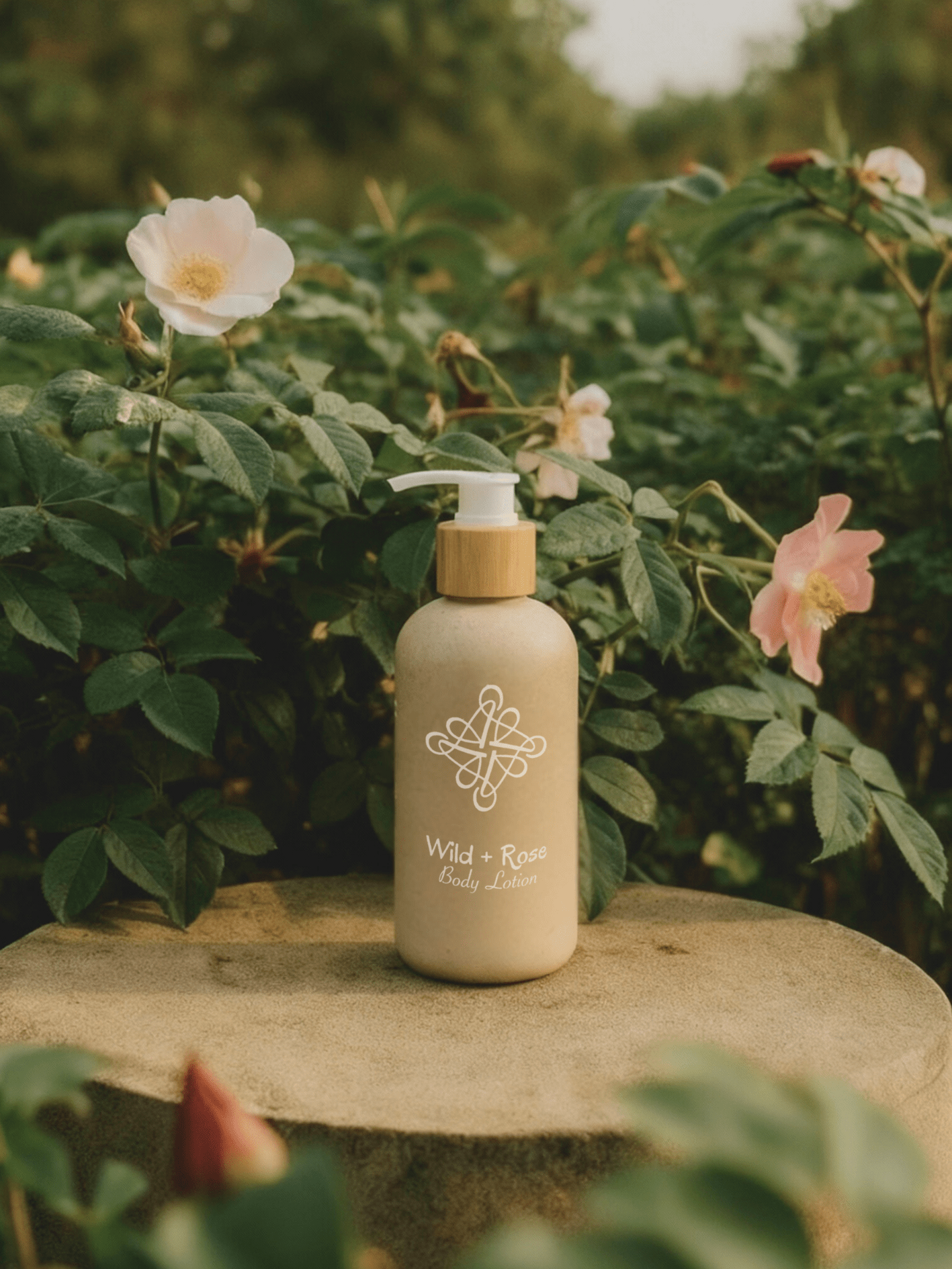 Wild Rose Body Lotion - Anoki Beauty