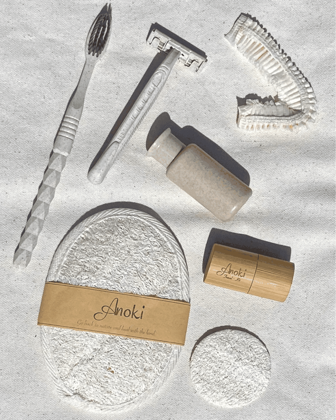 Biodegradable Travel Pack - Anoki Beauty